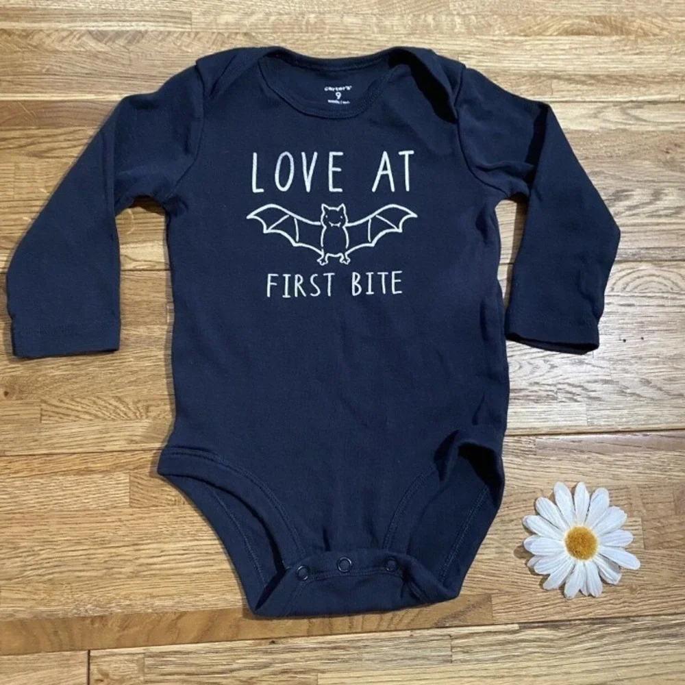 Carter's Love At First‎ Bite Halloween One Piece Size 9mo